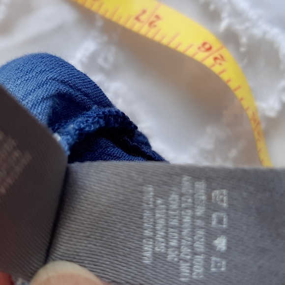 Aerie shorts. Blue and white . Medium. Cotton. Lightweight. Elastic wais… - Picture 8 of 8